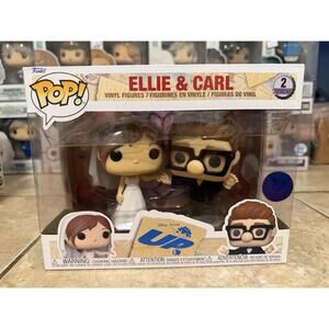 Funko Pop! Vinyl: Pixar - Ellie & Carl - 2 Pack - Pop In A Box (Exclusive)